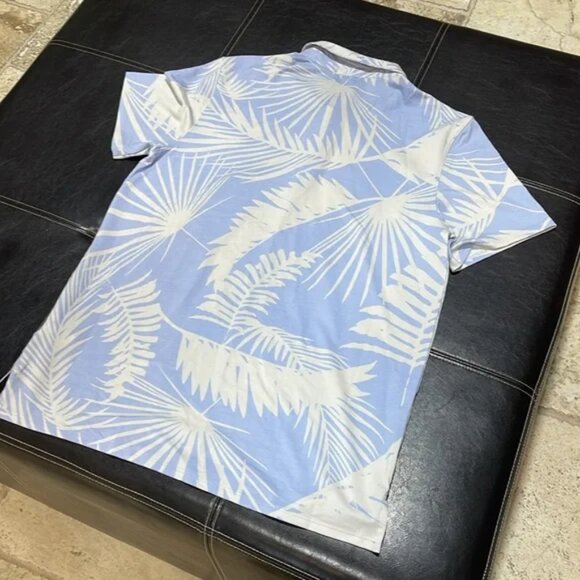 VRST Men's Leafy Palm Pique Polo - Picture 7 of 11